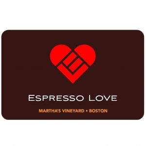 Gift Cards Espresso Love